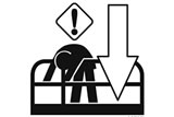 Le travail en hauteur en autocollant