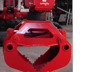 La benne preneuse rotative