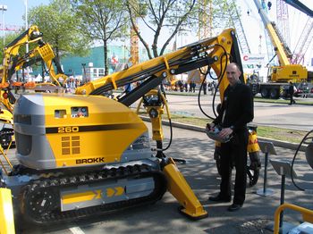 Robot de démolition: une gamme complète
