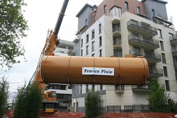 160 m3 de stockage d'eau à Asnières-sur-Seine