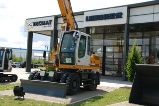 Tecmat service : 1 000 matériels Liebherr