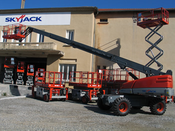 SkyJack : Des nacelles taillées pour les loueurs 