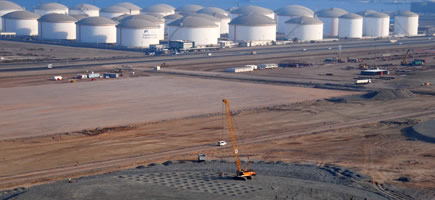 370 km de canalisation de pétrole brut à Abu Dhabi