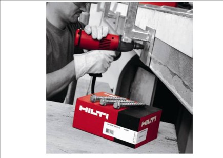 Nouvelles vis d’ancrage Hilti