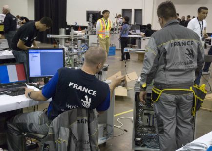 Coup d’envoi des 40es olympiades des métiers