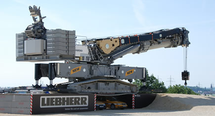 Liebherr LTR 11200 : pour les parcs d’éoliennes