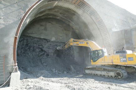 CFE dans le tunnel