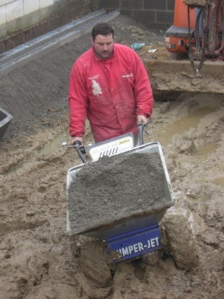 La brouette électrique de Tractodiff