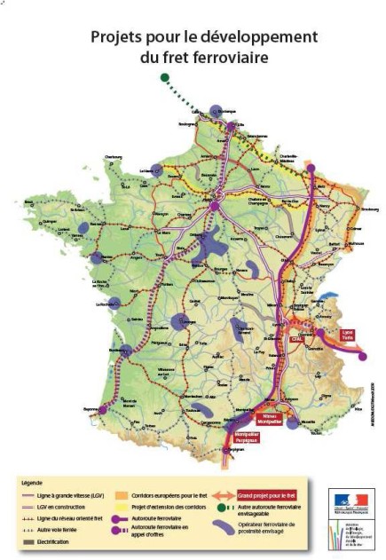 Une autoroute ferroviaire atlantique à horizon 2011