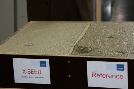 BASF lance un accélérateur de durcissement du béton révolutionnaire !