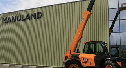 Du 100 % JCB chez Manuland