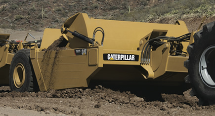 Caterpillar sort 4 nouvelles décapeuses tractées