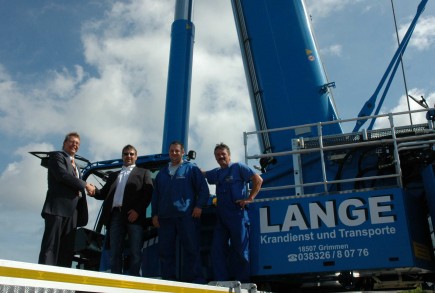 Une grue Terex AC 300/6 livrée en Allemagne