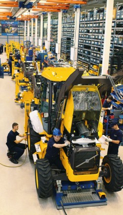 Volvo intensifie sa production de tractopelles au Mexique