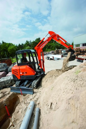Nouvelle minipelle Hitachi de moins de 3 t