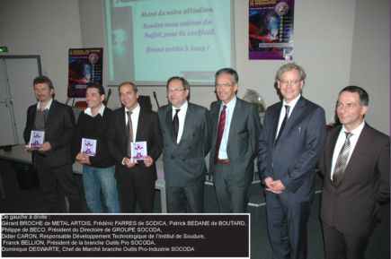Institut de soudure, partenaire  du challence soudage 2009 Socoda