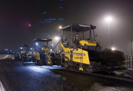 Volvo: rénovation de la première avenue de Chine