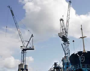 Deux nouvelles grues Terex sur un port norvégien