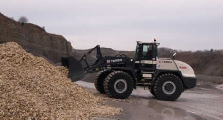 Nouvelle chargeuse Terex Construction à la Bauma
