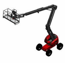 Nacelle articulée Manitou 160 ATJ : le haut du panier