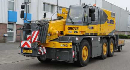 La première grue mobile urbaine de Manitowoc pour Bauma