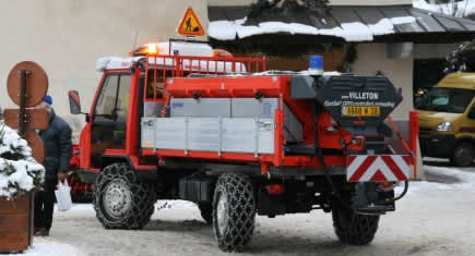 Villeton Epoke : salage piloté par GPS à Megève
