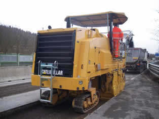 Nouveau tambour pour la fraiseuse PM200 Caterpillar à Bauma