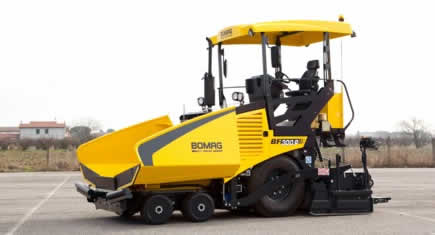 Des finisseurs sur roues pour Bomag à la Bauma