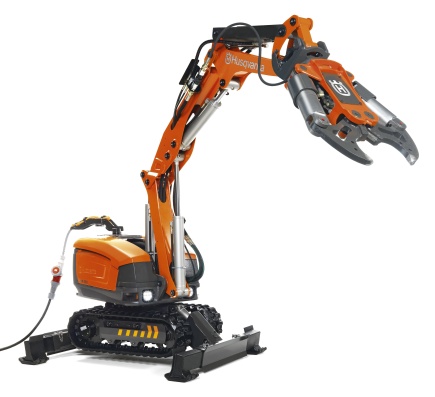 Husqvarna lance deux nouveaux robots de démolition électriques à la Bauma