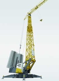 Une nouvelle grue à montage rapide pour Liebherr à Bauma