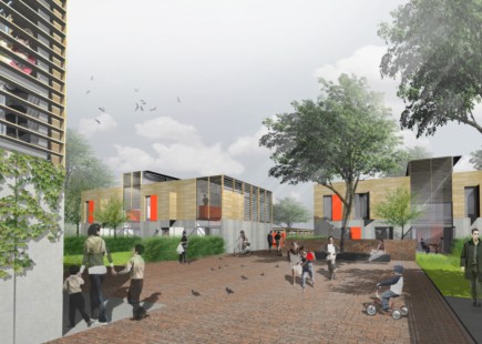  26 logements BBC à ossature bois  à Tourcoing