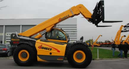 Les machines Dieci mettent le BTP en mouvement