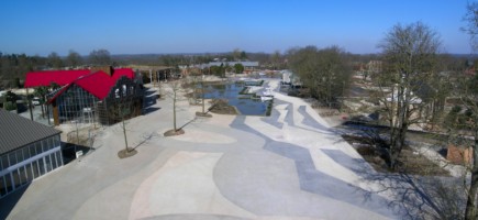 Du béton pour un parc beau et durable !