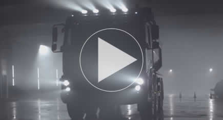 Première mondiale du camion de chantier Volvo FMX à Bauma