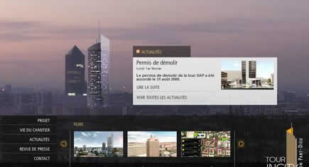 Un site Internet pour suivre la réalisation de la Tour Incity