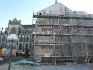 Le béton sculpte le cœur de Cholet