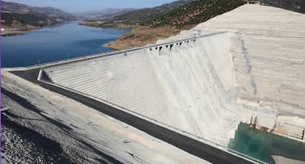 Razel construira le barrage de Tabellout