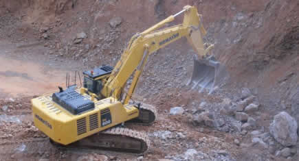 Komatsu a vendu 150 pelles de plus de 13 t en 2009