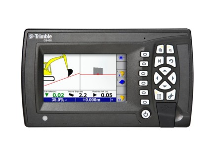 Nouveau boitier Trimble pour le guidage des pelles