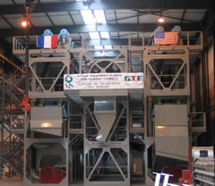 2 stations de traitements MS en partance vers New York