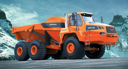 Doosan : de 25 à 46 t de charge utile