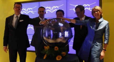 Alfa Laval partenaire officiel du pavillon suédois à l’exposition universelle de Shanghai