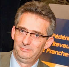 Gilbert Jacquot réélu président de la FRTP Franche-Comté