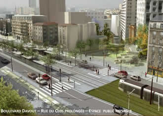 Le chantier du quartier St Blaise sur la ligne de départ 