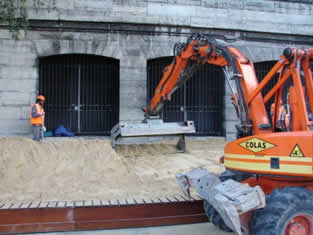 2 500 t de sable pour Paris-Plages 2010