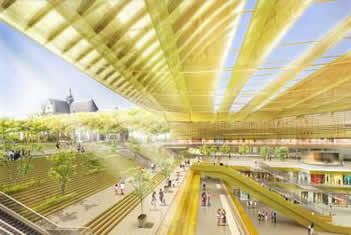 Rénovation des Halles : un grand projet d’aménagement déclaré d’utilité publique