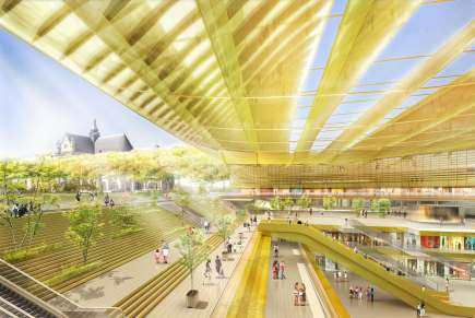 La justice confirme la démolition du jardin des Halles
