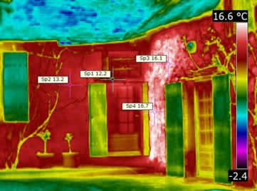 Diagnostics bâtiments par thermographie infrarouge