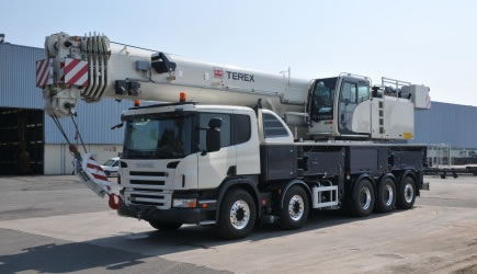 Nouvelle grue mobile Terex Roadmaster 8000 aux JDL