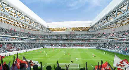 Grand Stade Lille Métropole : une première pierre purement symbolique
